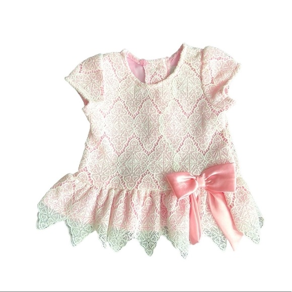 Rare Editions Baby Girl Top/Dress 6-9 Months - Picture 1 of 6